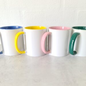 Orca colored candy mugs