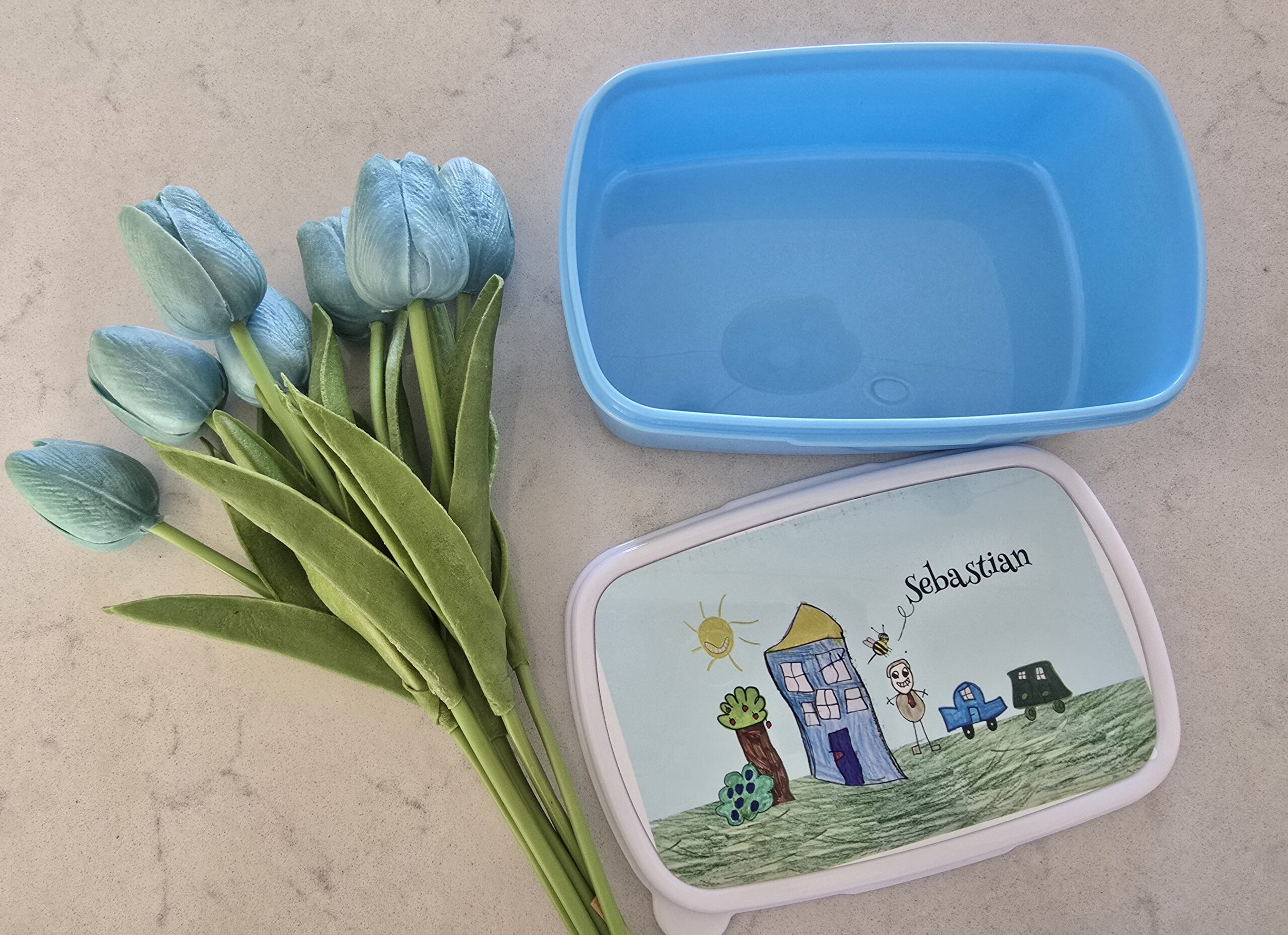 Standard Lunchbox Blue - Image 3