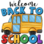Standard Lunchbox with back to school design